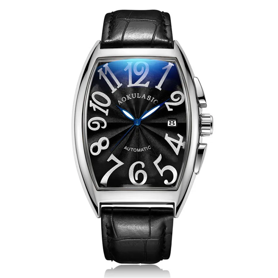

Aogulasic Luxury Brand Automatic Men's Watch Fashion Sports Men's Clock Leisure Waterproof Business Men's Wristwatch
