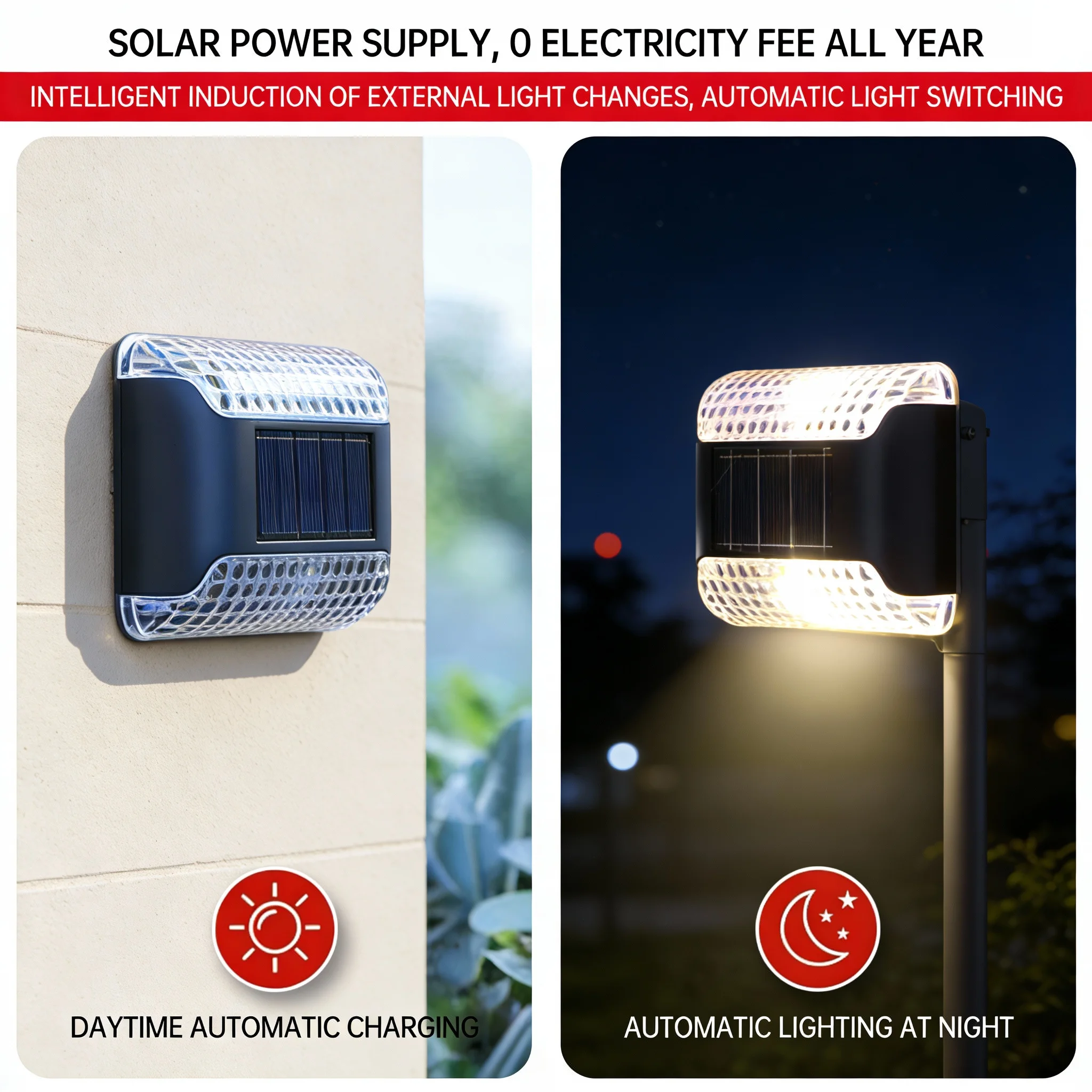 12pcs solar stainless steel stick lights+4pcs solar step light +4pcs solar wall light+4pcs Solar Semi-Circular Outdoor Lights