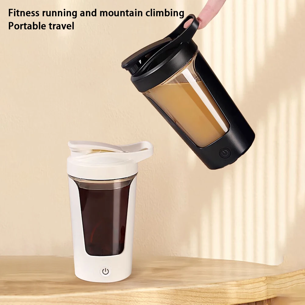 

450ml Electric Automatic Mixing Cup High Temperature Resistance Water Cup Gift For Friends Family