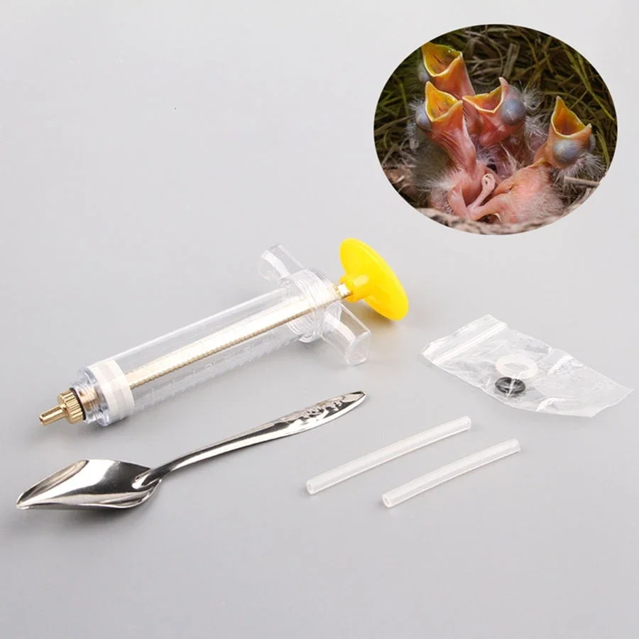 Parrot Juvenile Plastic Feeding Device 1pc for parrot feeder