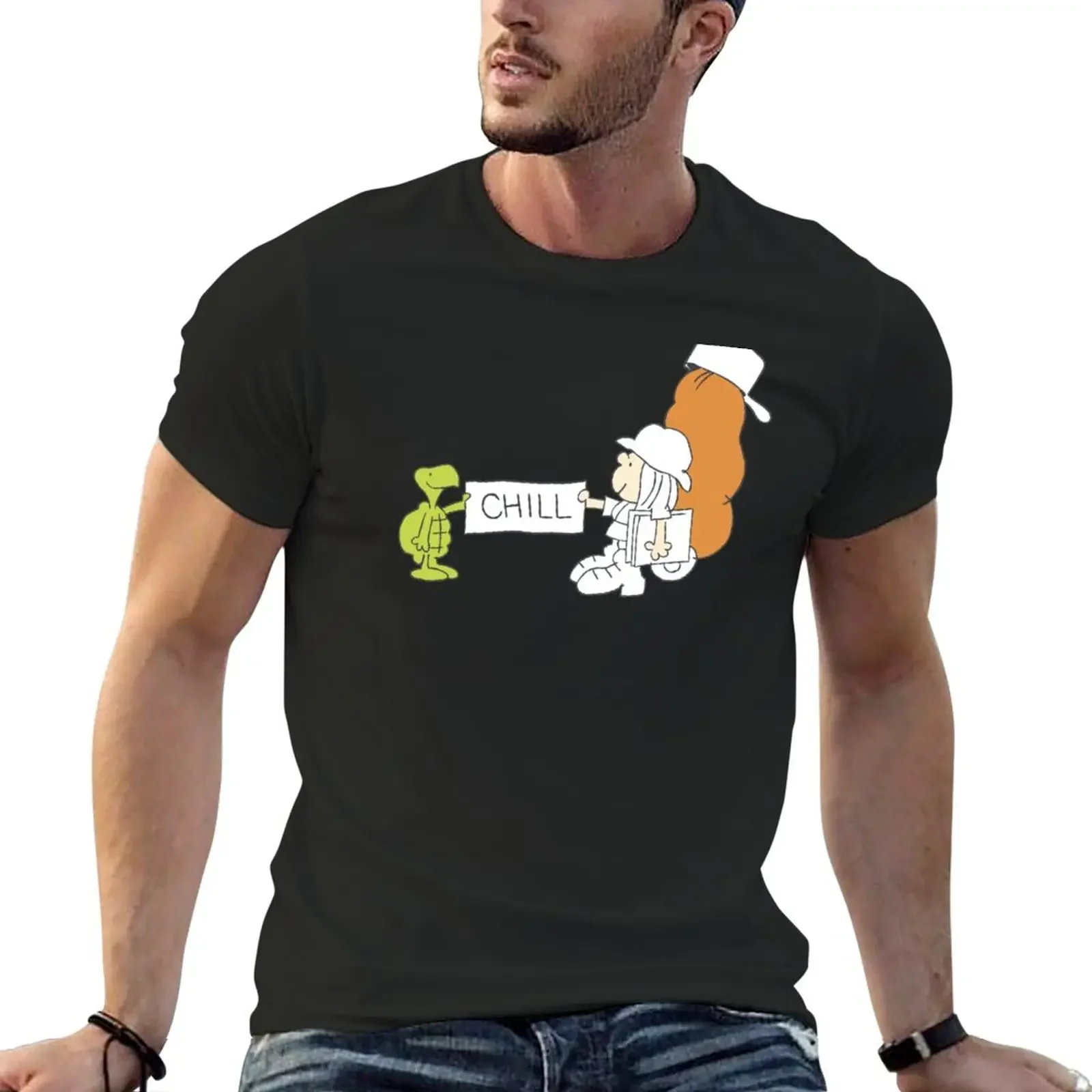 

Chill T-Shirt hippie clothes for a boy men clothings