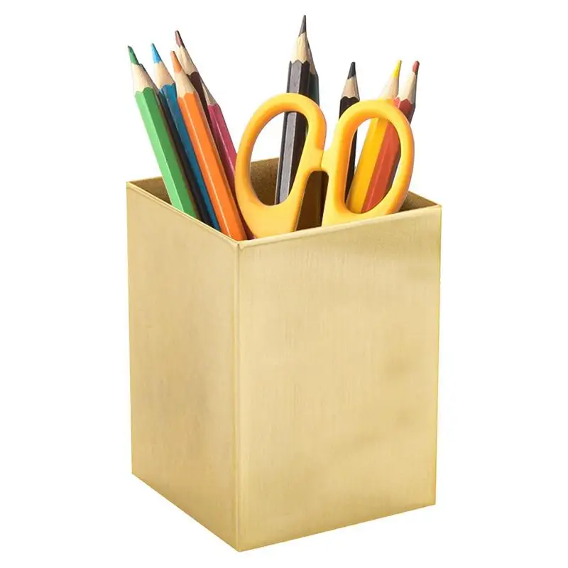 

Подстаканник для карандашей, органайзер из нержавеющей стали для хранения карандашей, контейнеры для карандашей, чашки для классной комнаты, дома, офиса, школы, спальни