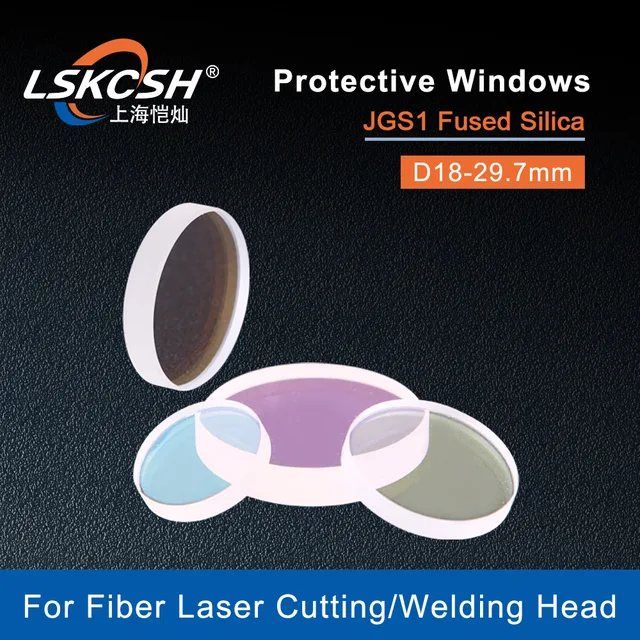 Glass Laser Protection Lens Window Protective  Windows Dia22.35/24.9/25.4/26.5/27.9/28 Fiber Laser Cutting Machine Debris Shield 2