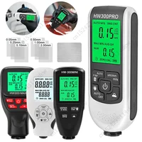 Automotive Thickness Gauge HW-300 PRO MAX Mini Car Paint Thickness Meter Electroplate Metal Coating Thickness Gauge 0-2000UM 1