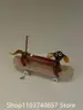 Cartoon Sausage Dog Glass Incense Seat with Holes Fragrant Insertion Plate Glass Sausage Fragrance Chopstick Holder Ornament 2