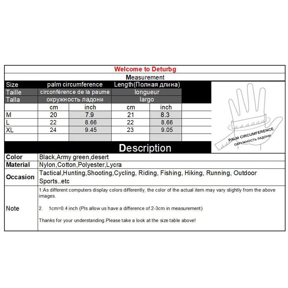Tactical Gloves Touchscreen Military Combat Gloves for Men Women Hunting Shooting Airsoft Hiking Cycling Motorcycle W33