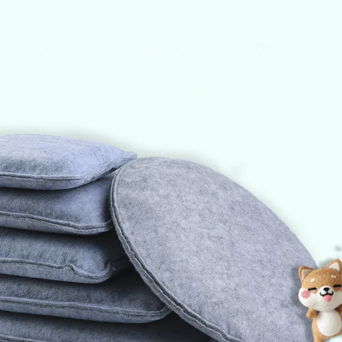 Thickened Wool Felt Pad Wool Felt Workplace Mat DIY Poked Felting Tool Multiple Sizes Sewing Mat Handmade Craft Home Accessories