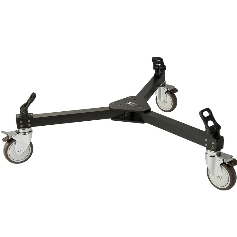 

Free Shipping High Quality Benro DL10 Heavy Duty Compact 3 Wheels Slider Tripod Dolly For Camera Video Stand