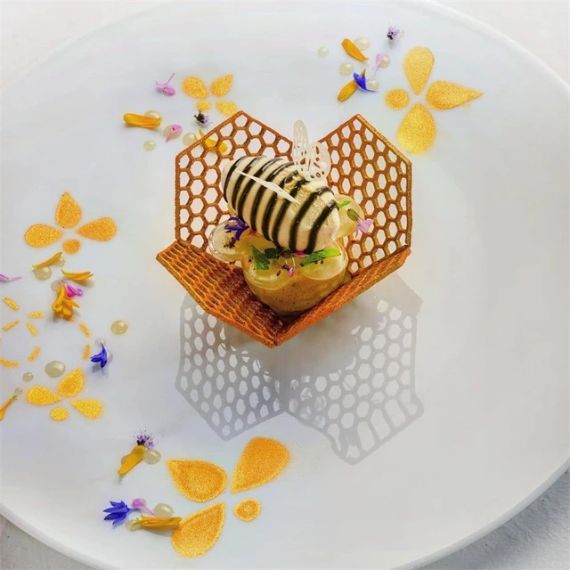 Méhsejt Alakú Szilikon Fondant Torta Határdekoráció Csipke Szőnyeg Sütőedény Konyha Szerszám Diy Sablon Formák - Image 2