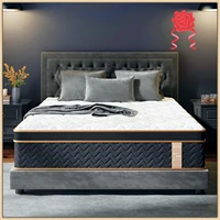 High-Quality Queen Mattress, 14 Inch Plush Hybrid Mattresses with Cool Gel Memory Foam Technology - Fiberglass-Free Design 1