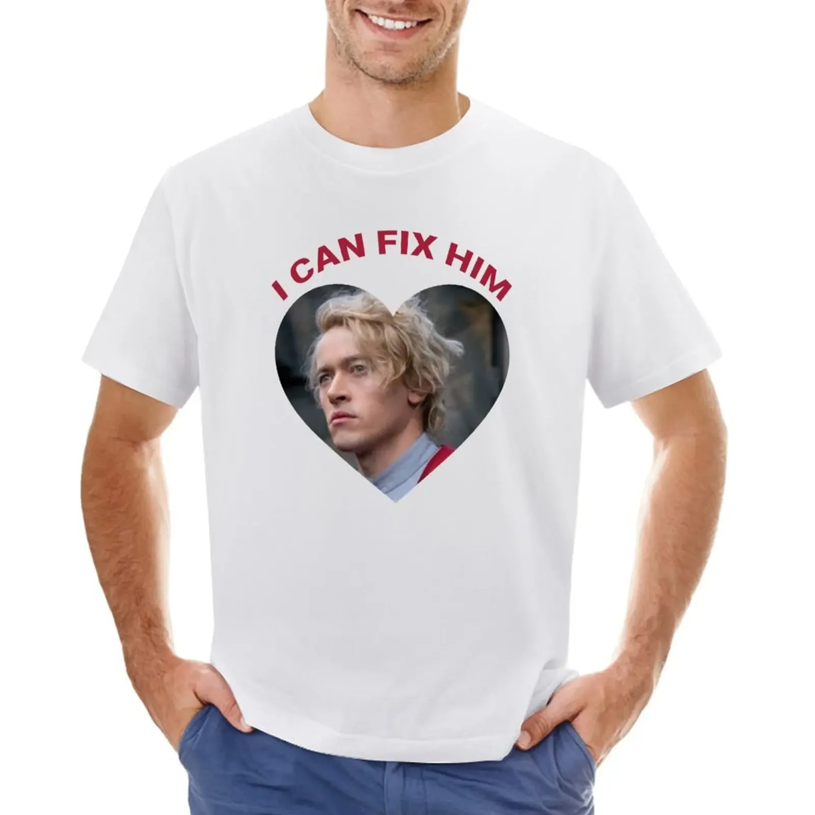 

coriolanus snow i can fix him T-shirt oversizeds vintage Aesthetic clothing customs mens big and tall t shirts