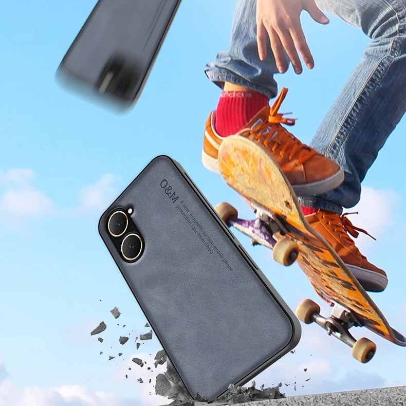 Shockproof Case for VIVO Y03 Y18 Y28 Y28S 5G Y17S Y27 Y16 Y35 Y02 Protective Cover Magnetic Suction Car Holder Coque Funda Capa_voghion.com