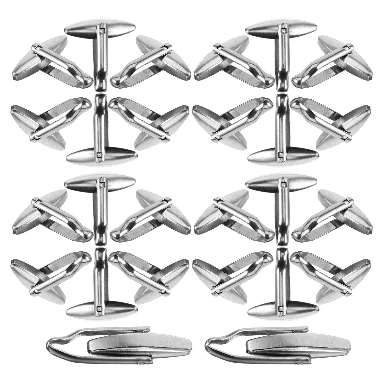 

30 Pcs Stud Earrings Cufflink Accessories Links Tuxedo Business Suit Cufflinks Shirt Studs Men Buttons And For Man