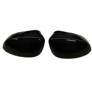 Genuine Fiat Pair of Black Mirror Covers - 500 & 500c 71807486