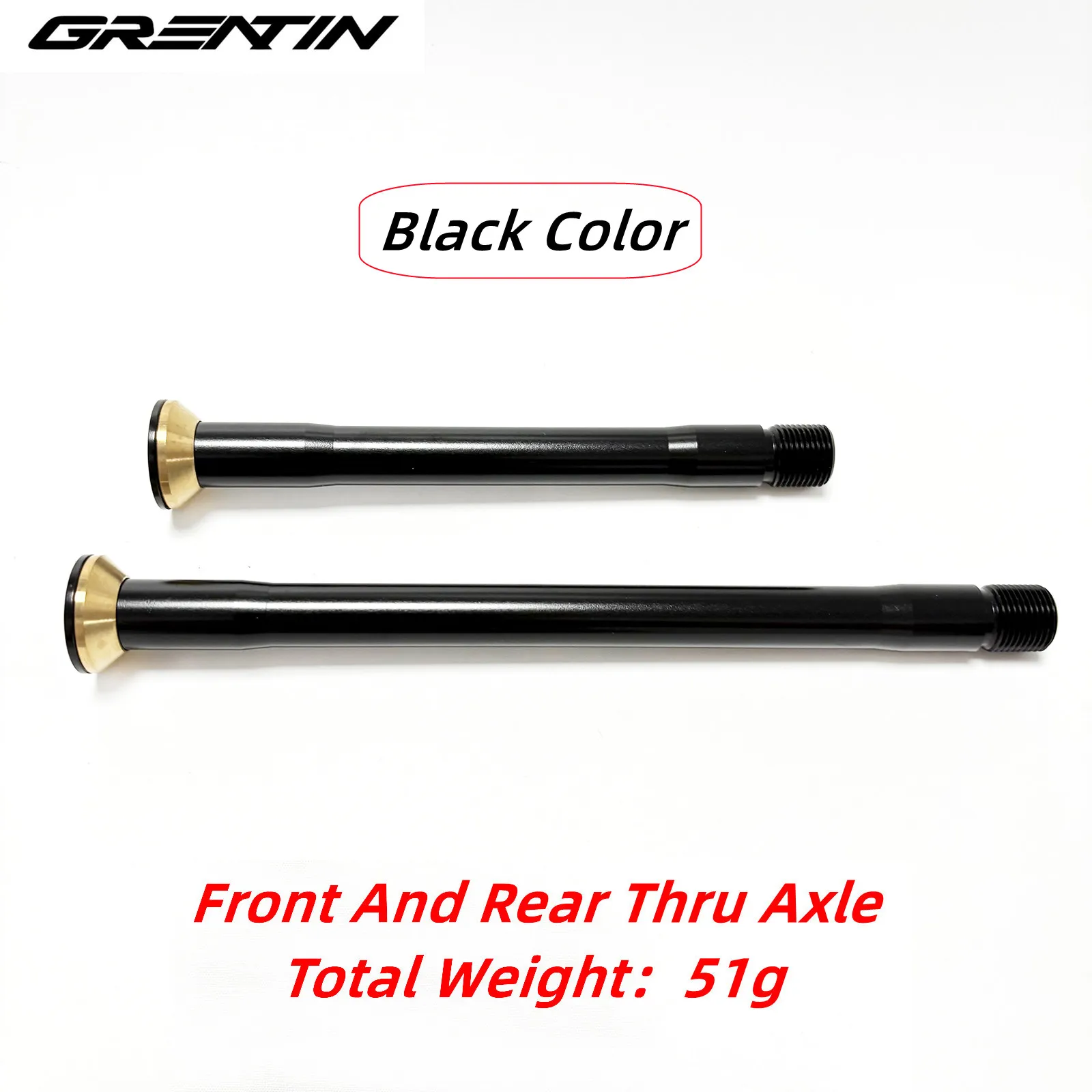 Ultraleichte Steckachse für SL7/SL6 Rennrad Steckachsstange P1. 0 mm ultraleichte Fahrrad-Vorder- und Hinterradnabe, Gesamtgewicht 51 g – Detail 11
