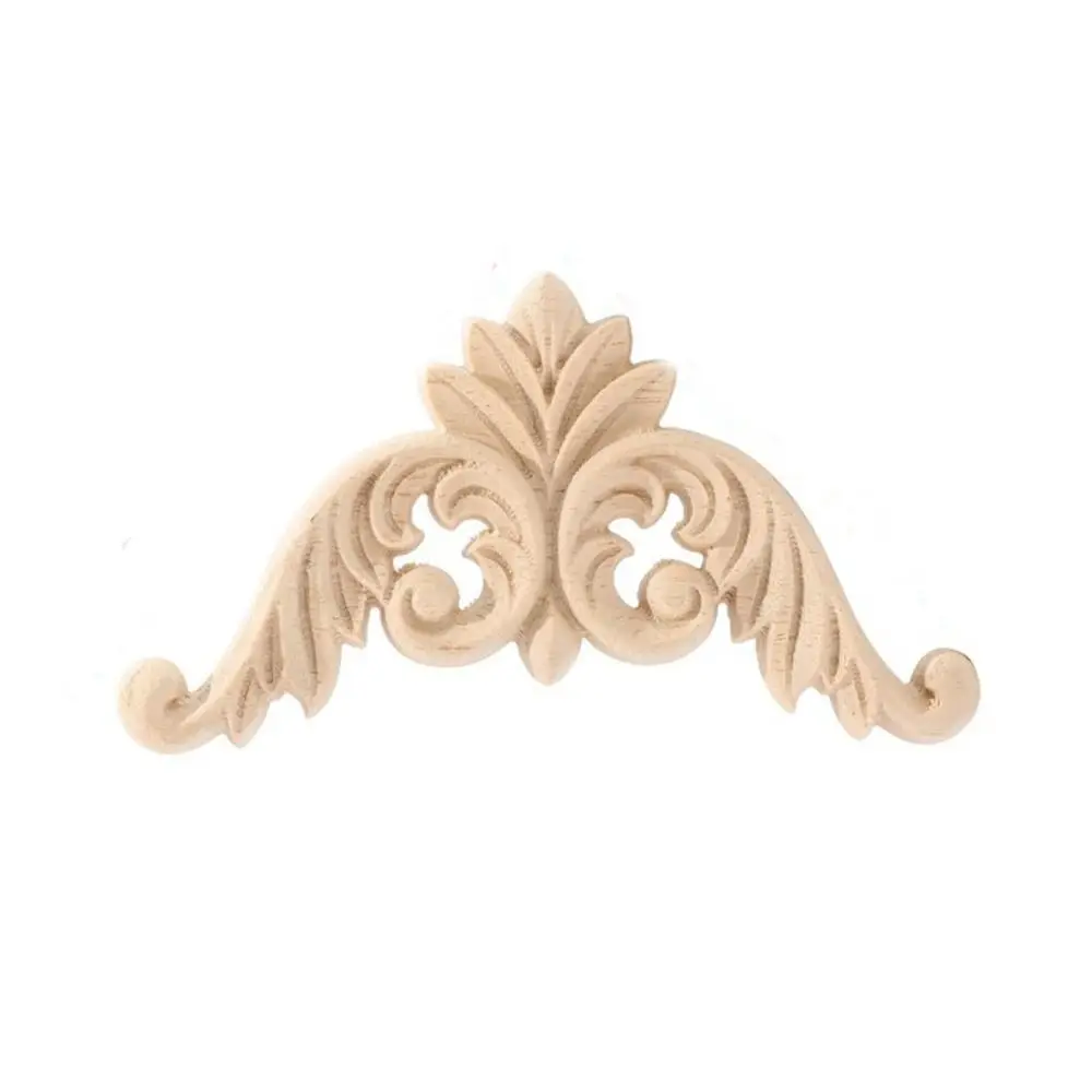 

Woodcarving Decorative Mouldings Decal Home Decor Corner Applique Wooden Applique Wooden Decoration Furniture Applique