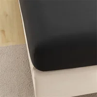 Kuup Safe Waterproof Mattress Protector Soft Comfortable Breathable Solid Color Fitted Bedding Cover No Pillowcases Included 4