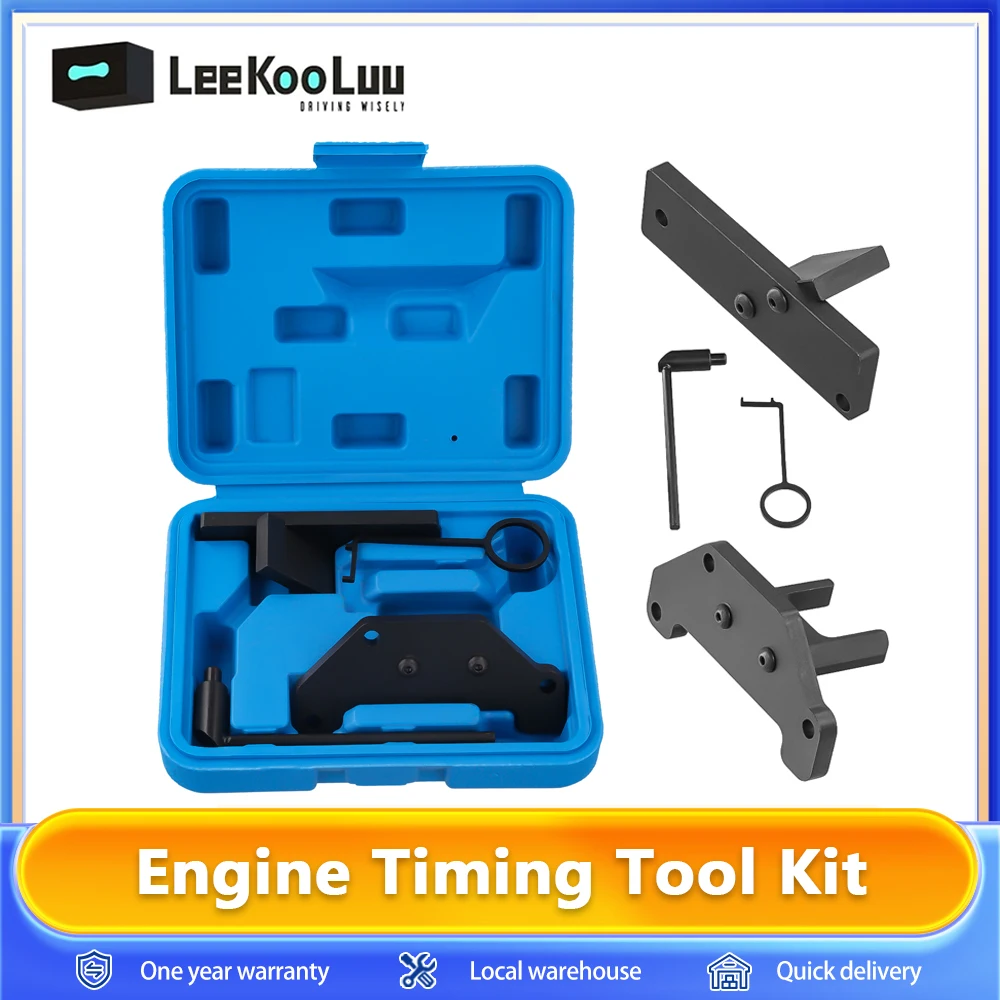 Leekooluu Kit d'outils de synchronisation de moteur pour citroën Peugeot Opel 1.2 GDI OEM 0109-2B essence Pure Tech EB2 PSA DS TOYOTA DS entraînement par courroie