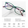 Progressive Multifocal Reading Glasses Women Anti Blue Light Presbyopia Eyeglasses Computer Eyewear Look Near Far +1.0 To +4.0 6