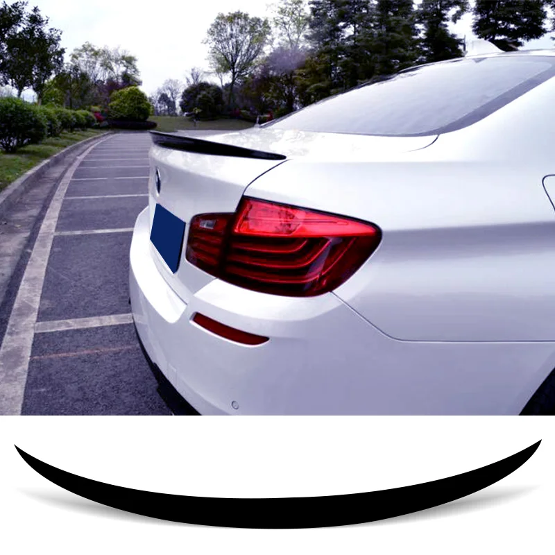

Carbon Surface Spoiler for BMW F10 5 Series 2010 11 12 13 14 15 16 17 Car Rear Ducktail Wing ABS Plastic Type P Trunk Accessorie