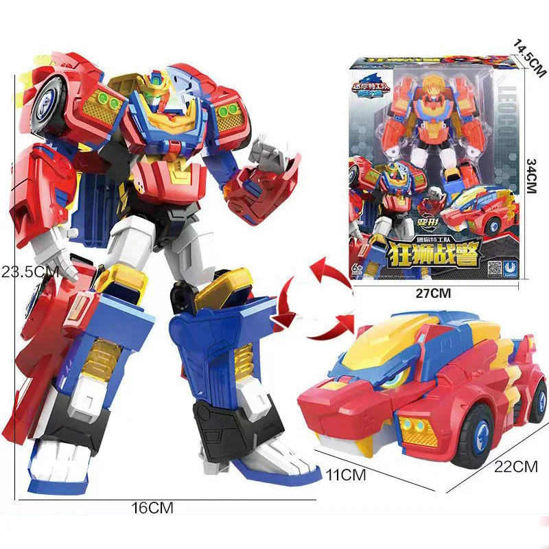 ミニフォーストランスフォーメーション,動物モデルminiforce,変形