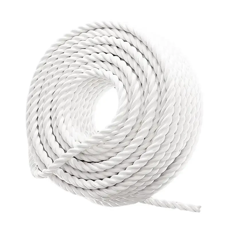 Block And Tackle 50 Ft 3/8 Rope Pulley Hoist With 5:1 Lifting Power Multifunctional Heavy Duty Pulley System With 2200 Lbs swivel pulley