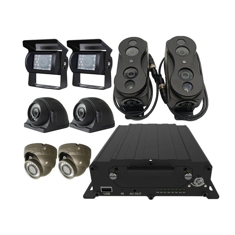 

Счетчик людей с камерой высокого разрешения 8 каналов GPS 4G mobile DVR