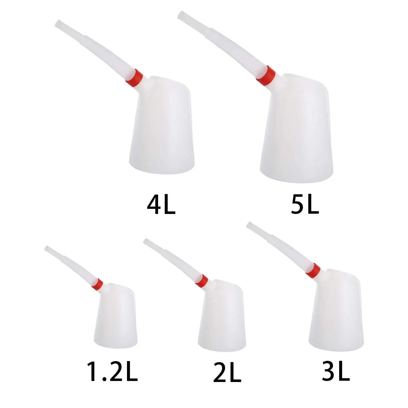Oil Measuring Jug Universal Garage Pouring Flexible Spout ABS Oil Pot Container Measuring Motorcycle Diesel Car,oil measuring jug