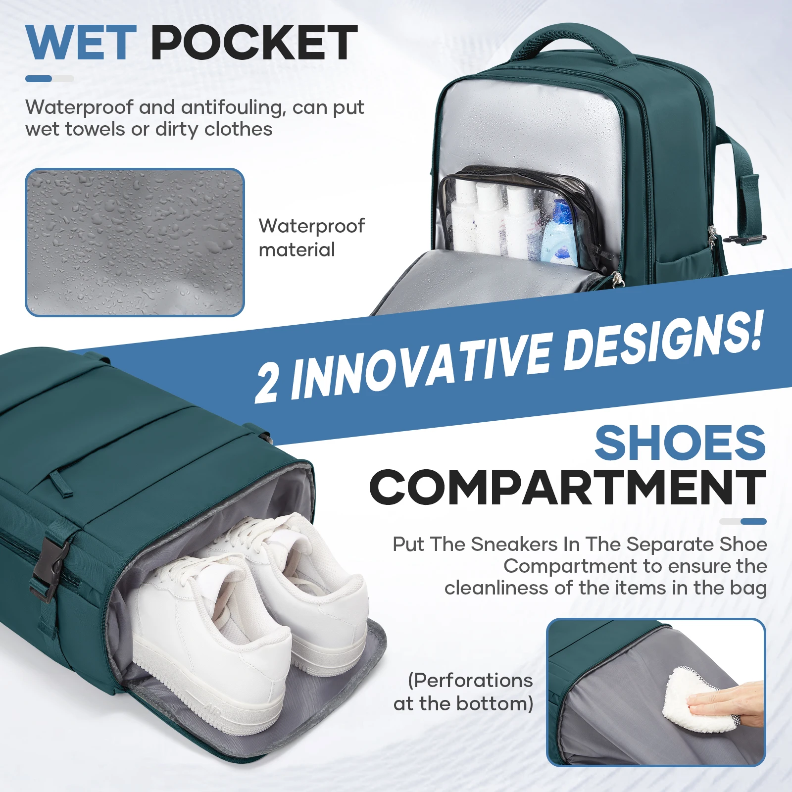 Ryanair Cabin Bags 40x20x25 Carry-on Travel Backpack, Handbag Vacuum Backpack Women Outdoor Backpack Vacuum Bag for Clothing