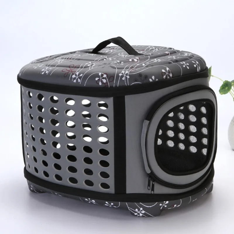New Top Selling EVA Pet Bag Outdoor Bag Foldable and Portable Car Pet Carrying Crossbody Cat and DogBag Outdoor Supplies