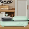 DMWD Multifunctional Electric Hotpot 2 in1 Barbecue Machine Grill Shabu Frying Pan Electric Baking Tray Non-Stick BBQ Grill 3