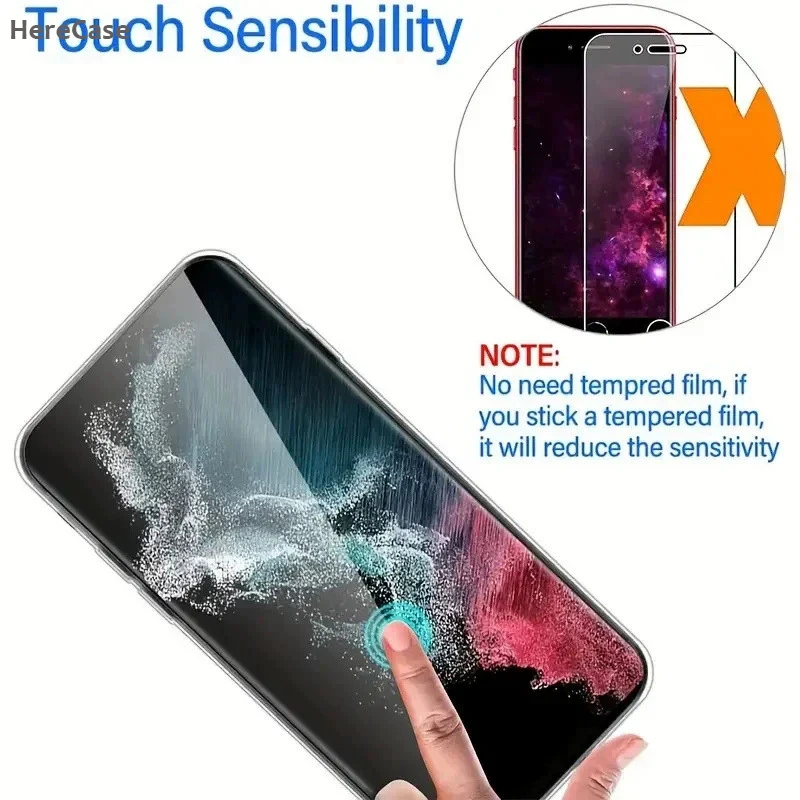 360-Degree Shockproof Clear Silicone Case - Transparent Soft Cover
