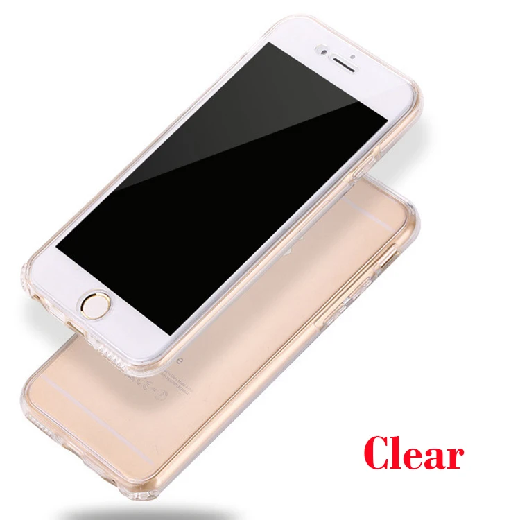 360 Full Body Protective Soft Silicone Case TPU Case for iPhone 6 6S 7 8 Plus X XS XR 11 12 13 Pro Max 14 Phone Cases silicon cell phone case,phone case,cell phone case