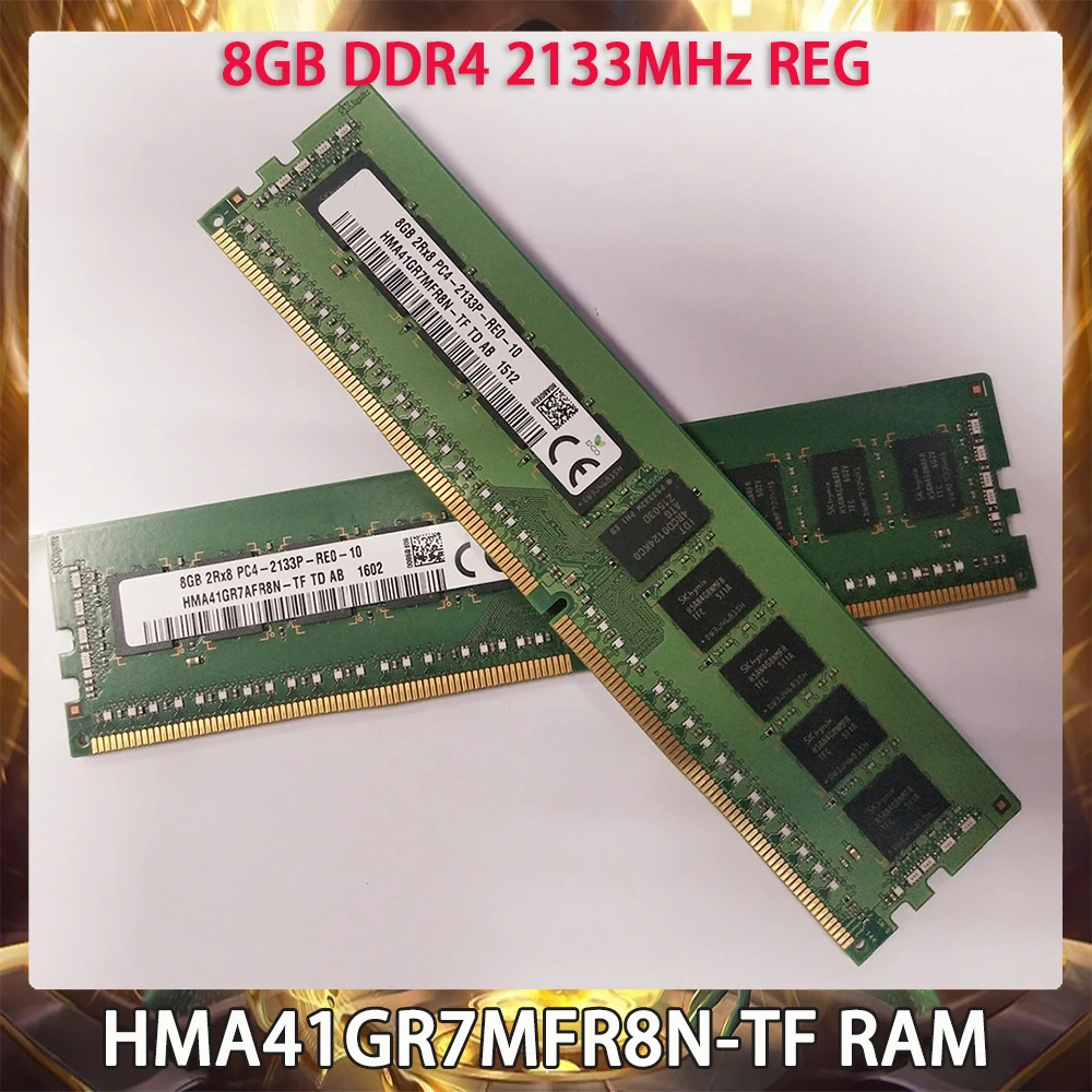 SK 하이닉스 RAM HMA41GR7MFR8N-TF 서버 메모리, 8GB DDR4, 2133MHz, REG 2RX8, PC4, 2133P, 1 개