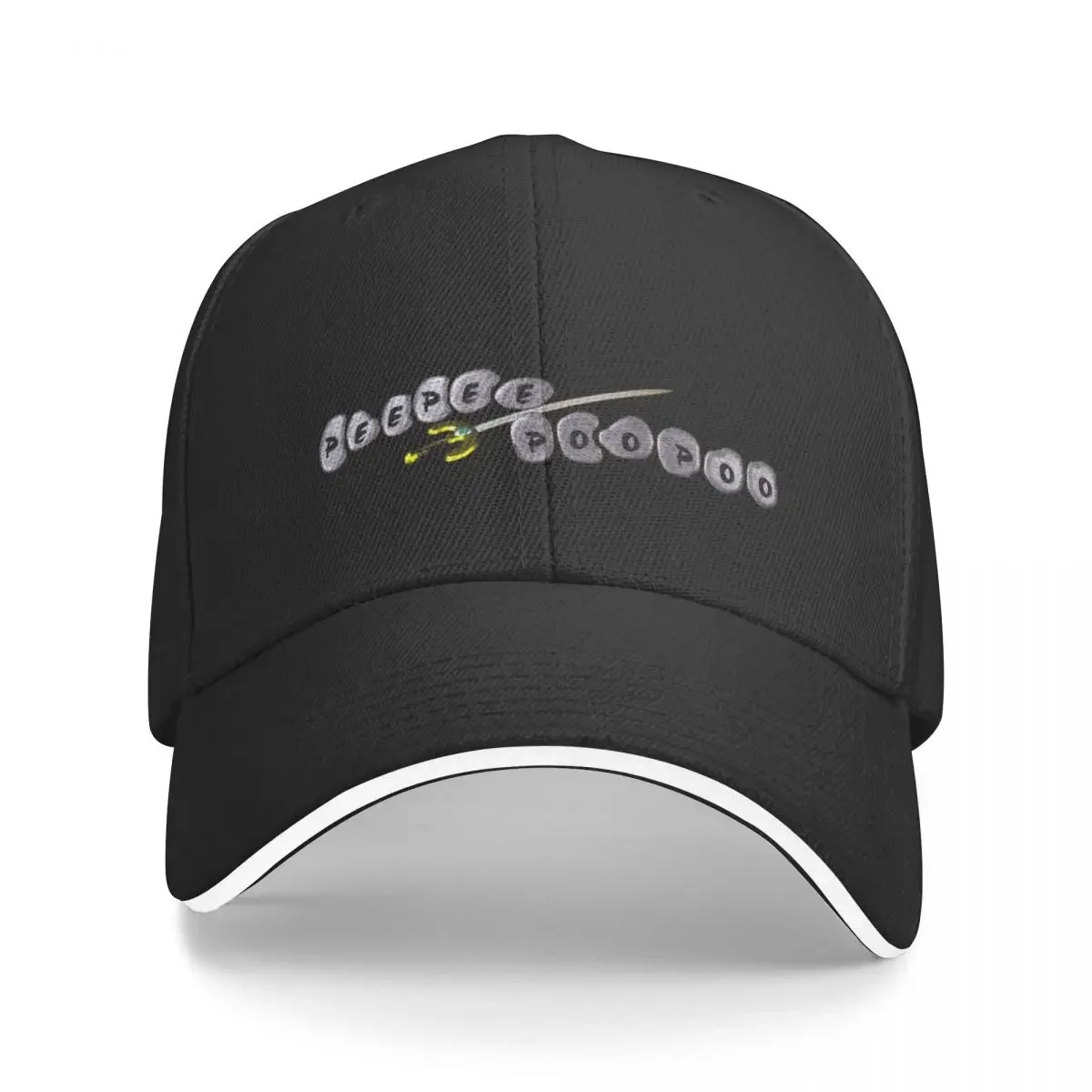 

PeePeePooPooScape Baseball Cap Hood funny hat Hip Hop For Men Women's