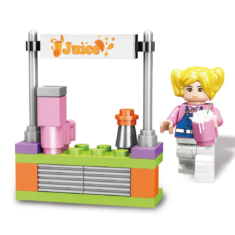 Princess Snack Car Building Set - Construction Brick Toy