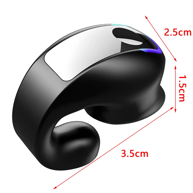 Наушники GD28 проводящие TWS, Bluetooth V5.3, зажим для ушей, легкая спортивная игровая гарнитура для бизнеса с микрофоном и шумоподавлением (art.: 3920c4d2a4657) - 3920c4d2a4657