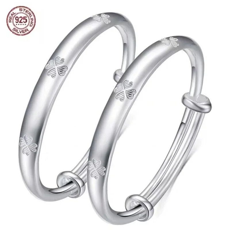 

100% factory price S925 sterling silver exquisite fashionable high-end children's and women's bracelet