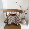 Children's Winter Round Neck 4 Color Korean Style Sweatshirt Children's Clothing Baby fleece-lined Boys and Girls Baby fleece-li 6
