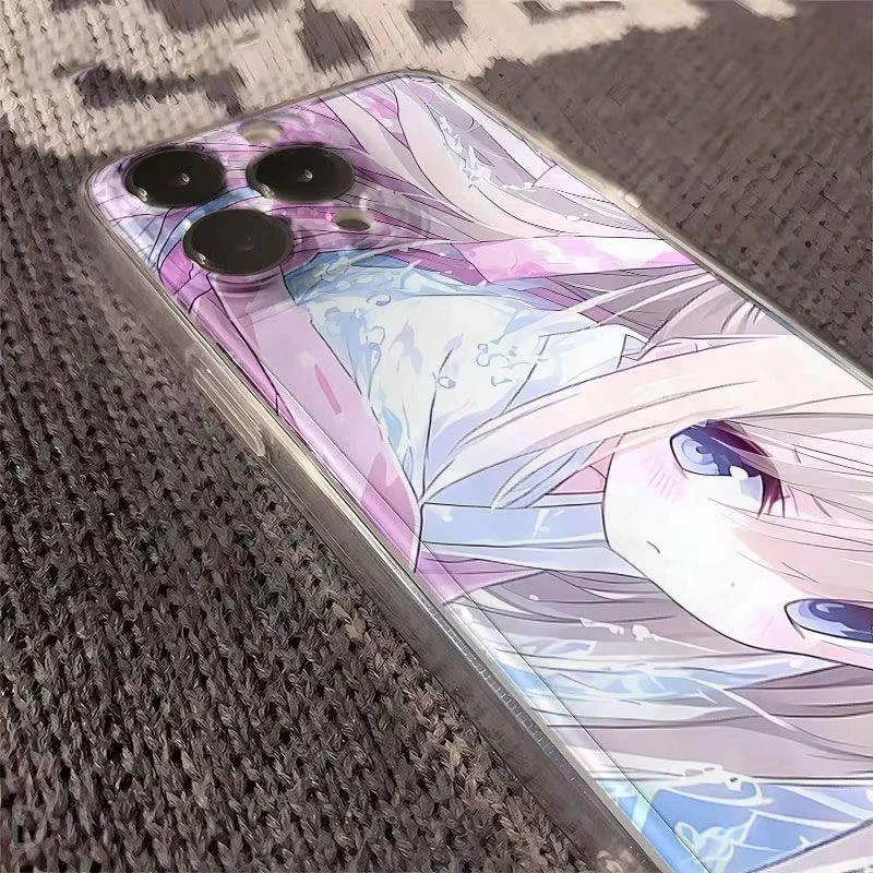Cute Pink Cherry Blossom Girl Phone Case