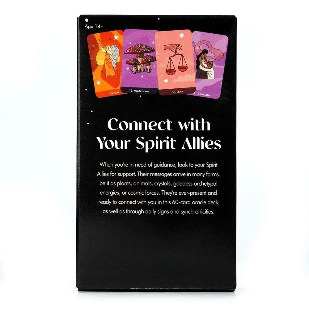 Spirit Allies Deck Tarot Game Cards Oracle Deck Family Board Games Tabletop Tarot Cards Games English Card Games Party Playing 6