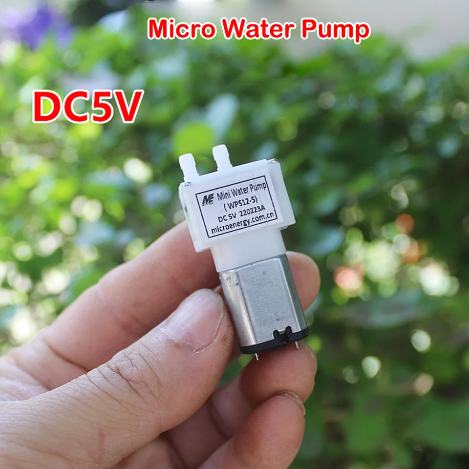 WPS12-5 Micro 030 Bomba De Agua De Diafragma 3.7V 5V 6V Pequeña Mini