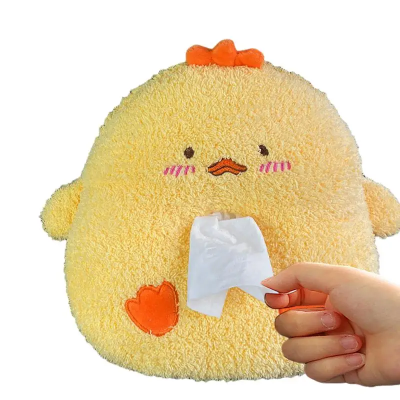 

Travel Tissue Holder Durable Plush Car Tissue Box Holder Tissue Boxes Bracket Car Decorations For Car Truck SUV Sedan Mini Van