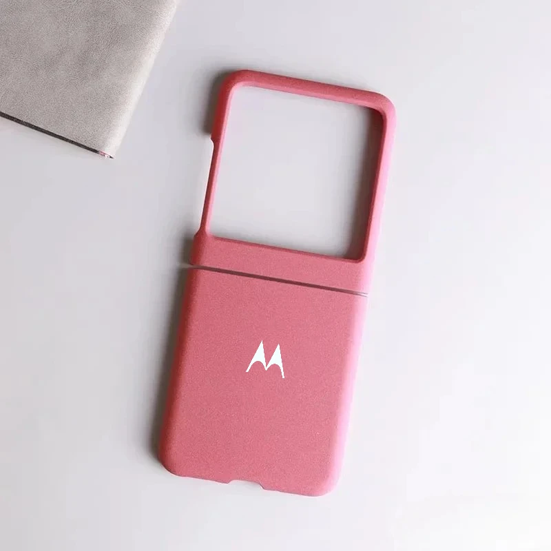 Luxury Rock Sand Slim Flip Shockproof Protective Case