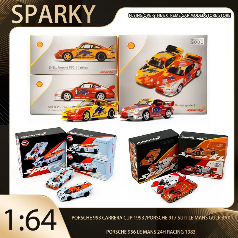 【sparky】4台セット Porsche 917K #21/22/20 #3 Showcase: The Newest Releases From 1/64 Sparky - Porsche 917