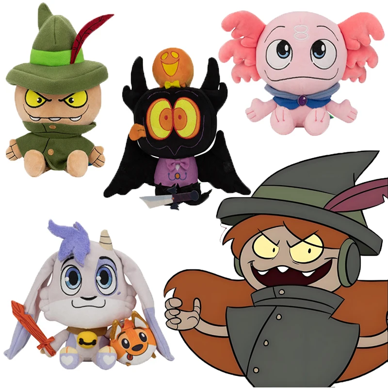 Game Billie Bust Up Plush Toys Cute Role Goat Billie Owl Soft Stuffed Doll Decoration Animals Plushie Birthday Christmas Gifts