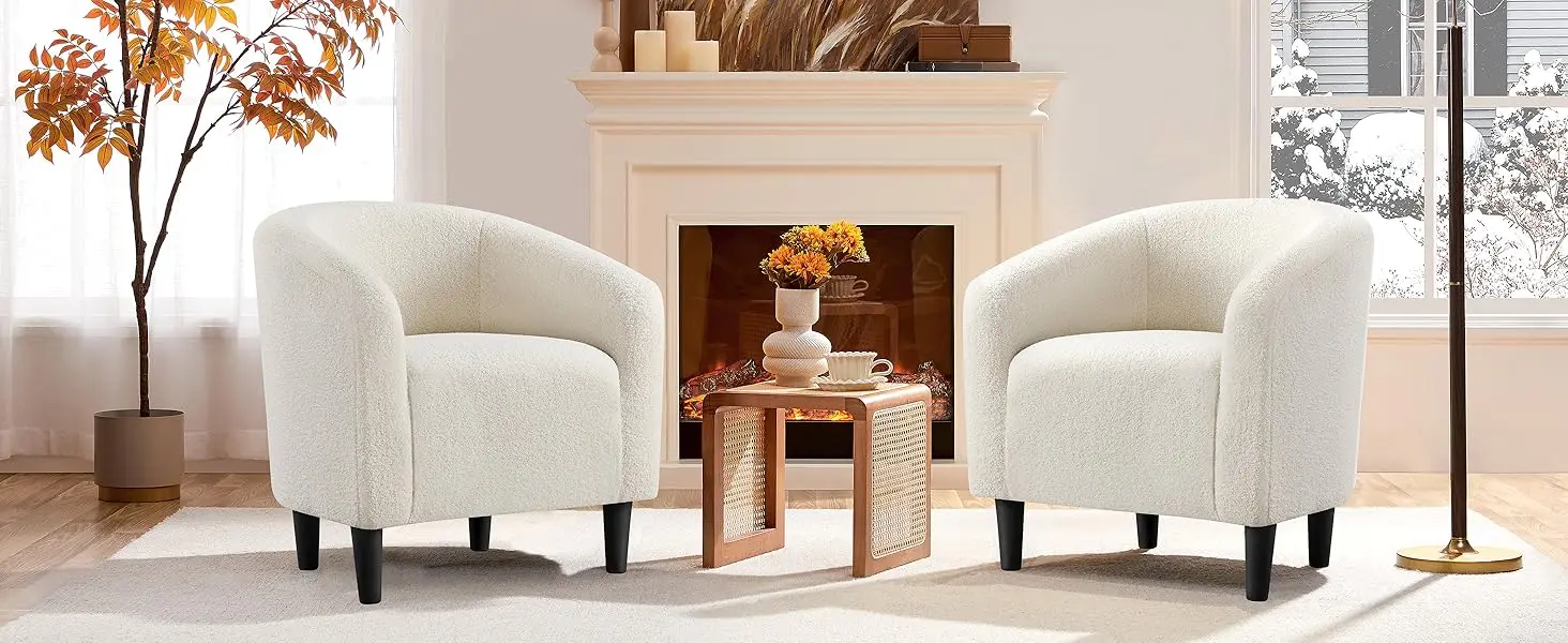 Boucle Club Chair
