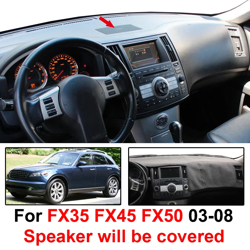 Dashboard Cover For 2003-2008 Infiniti FX35 FX45 FX50