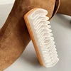 A White Rubber Shoe Brush Suitable For Suede And Nubuck Leather Cleaning Tool Used For Boots And Bags An Effective Household Cle 2
