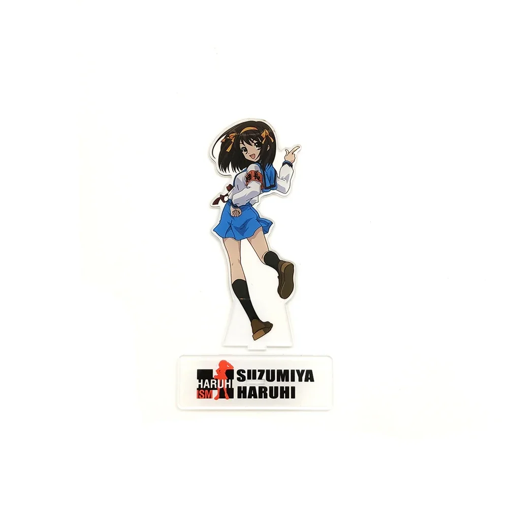 

Haruhi Suzumiya SOS anime acrylic standee figurines desk decoration cake topper